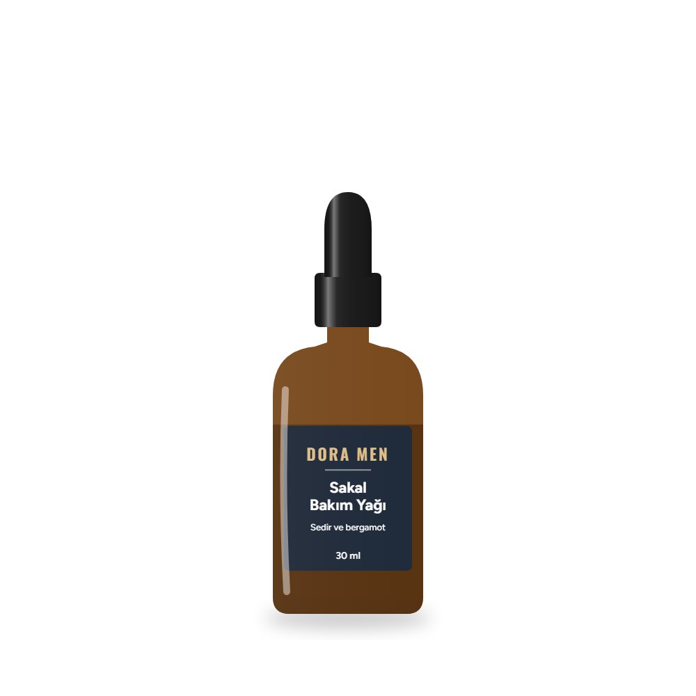 Dora Men Sakal Bakım Yağı Sedir ve Bergamot 30 ml
