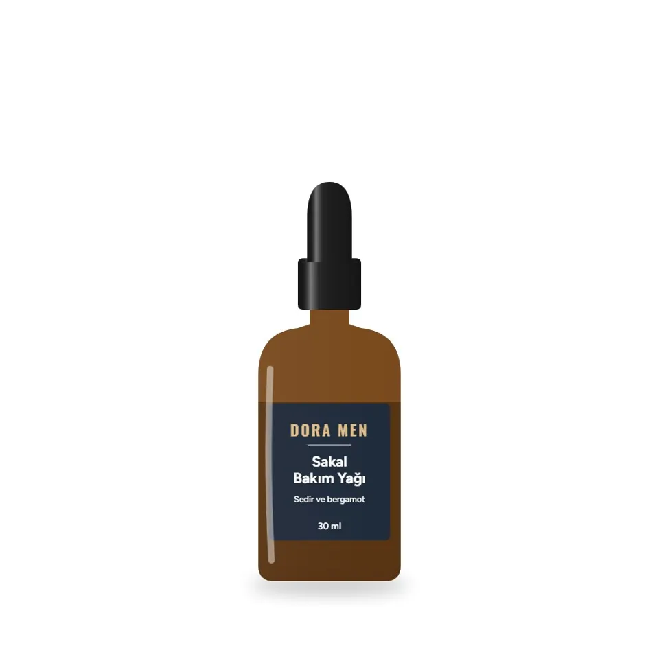 Dora Men Sakal Bakım Yağı Sedir ve Bergamot 30 ml