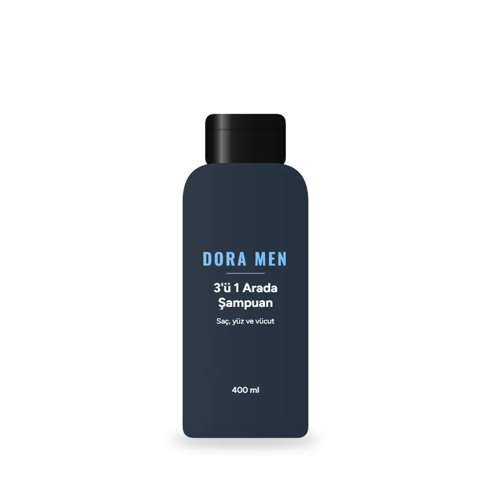 Dora Men 3'ü 1 Arada Şampuan 400 ml