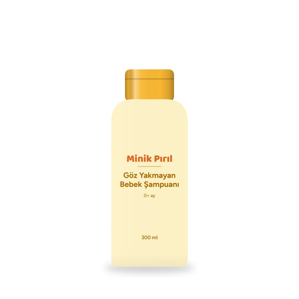 Minik Pırıl Göz Yakmayan Bebek Şampuanı 300 ml