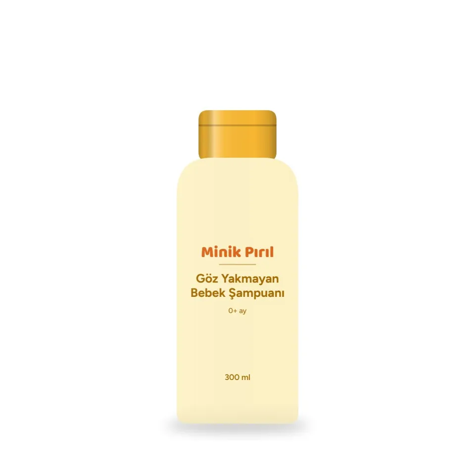 Minik Pırıl Göz Yakmayan Bebek Şampuanı 300 ml